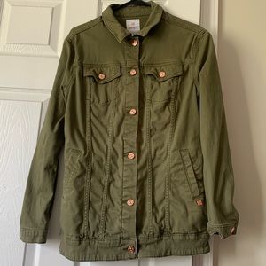 Green Jean Jacket 🧥